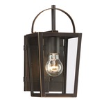 Rangeline Outdoor Wall Sconce - Oil Rubbed Bronze / Clear