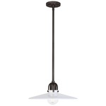 Rico Espinet Arial Pendant - Deep Patina Bronze / White