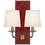 Williamsburg Lightfoot Wall Sconce - Aged Brass / Dragons Blood