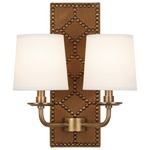 Williamsburg Lightfoot Wall Sconce - Aged Brass / English Ochre