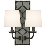 Williamsburg Lightfoot Wall Sconce - Deep Patina Bronze / Carter Gray