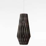 Pilke Tall Pendant - Black / Black