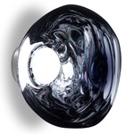 Melt Mini Wall / Ceiling Light - Silver / Smoke