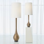 Bulb Floor Lamp - Light Bronze / Ivory