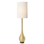 Bulb Floor Lamp - Antique Brass / Ivory