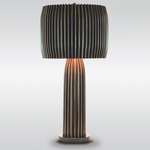 Crimp Table Lamp - Bronze