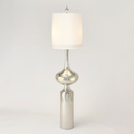 Extraterrestrial Floor Lamp - Nickel / White