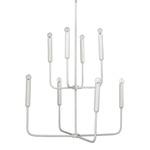 Mercer Chandelier - White / White