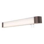 Allen Overbed Wall Light - Oil Rubbed Bronze / White