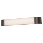 Allen Bathroom Vanity Light - Oil Rubbed Bronze / White