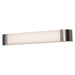 Allen Bathroom Vanity Light - Satin Nickel / White