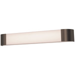 Allen Bathroom Vanity Light - Oil Rubbed Bronze / White