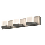 Arlo Bathroom Vanity Light - Satin Nickel / Frosted