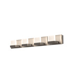 Arlo Bathroom Vanity Light - Satin Nickel / Frosted