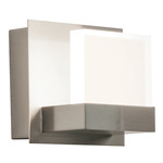 Arlo Wall Sconce - Satin Nickel / Frosted