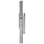 Ion Wall Sconce - Satin Nickel / White