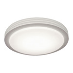 Lenox Ceiling Light Fixture - White / White