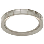 Tatum Ceiling Light - Satin Nickel / White