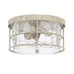 Beaufort Ceiling Light Fixture - Mystic Sand / Clear Water Glass