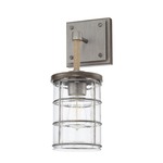 Colby Wall Sconce - Urban Grey / Clear