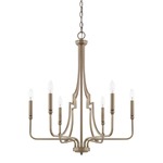 Dawson Chandelier - Aged Brass
