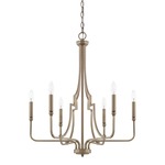 Dawson Chandelier - Aged Brass