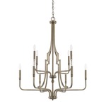 Dawson Chandelier - Aged Brass