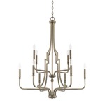 Dawson Chandelier - Aged Brass