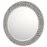 Mother of Pearl Round Mirror - Mother of Pearl / Mirror