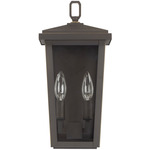 Donnelly Outdoor Wall Sconce  - Oiled Bronze / Clear