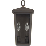 Donnelly Outdoor Wall Sconce - Oiled Bronze / Clear