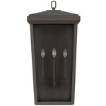 Donnelly Outdoor Wall Sconce - Oiled Bronze / Clear