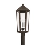 Ellsworth Post Light - Oiled Bronze / Clear