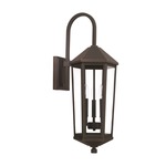 Ellsworth Outdoor Wall Light - Oiled Bronze / Clear