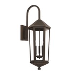 Ellsworth Outdoor Wall Light - Oiled Bronze / Clear