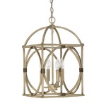 Foyers 4 Light Foyer Pendant - French Oak