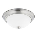 Homeplace Ceiling Light With Soft White Glass - Brushed Nickel / Soft White