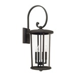 Howell Outdoor Wall Light - Oiled Bronze / Clear
