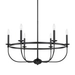 Rylann Chandelier - Matte Black