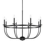 Rylann Chandelier - Matte Black