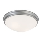 Signature 2032/2034 Ceiling Light Fixture - Matte Nickel / White