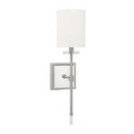 Brushed Nickel Torch Wall Sconce - Brushed Nickel