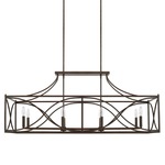 Tybee Rectangular Pendant - Nordic Grey