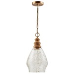 Urban Pendant - Light Wood / Stone Seeded