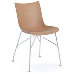 P/Wood Chair - Chrome / Light Wood Veneer