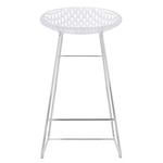 Smatrik Stool - Crystal / Chrome