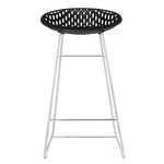 Smatrik Stool - Black / Chrome