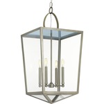 Shearwater Pendant - Antique Nickel / Clear