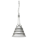 Surfrider Pendant - Galvanized Steel