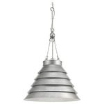 Surfrider Pendant - Galvanized Steel